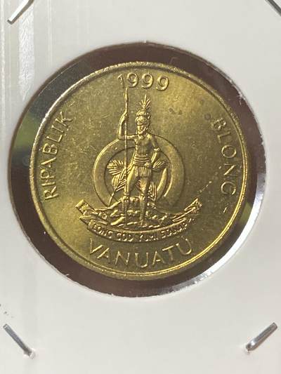 2026年第三十四场(总第二百零三场）外国精品纸夹币场(免佣金) - 瓦努阿图1999年2瓦图