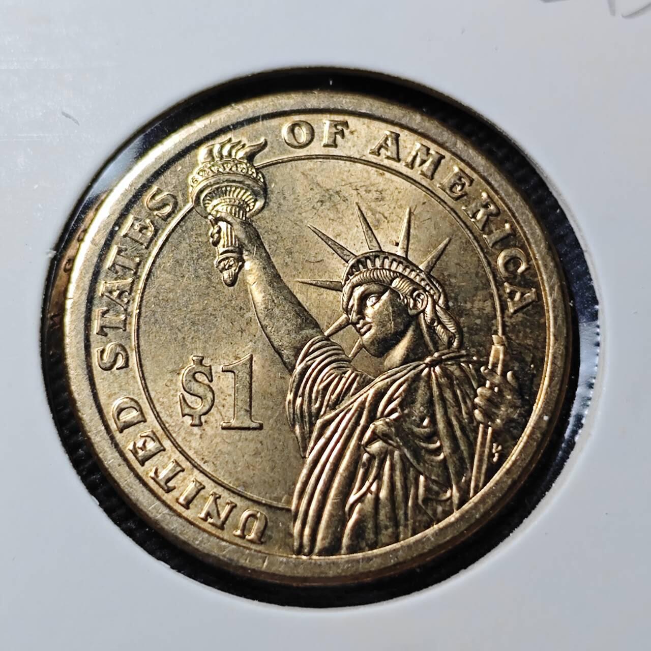 KK钱币收藏小铺   第402期 2月预留时间 周末发货  美国1元纪念币