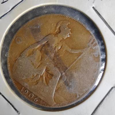 沼泽如烟--第1014场 - 英国1906年1便士