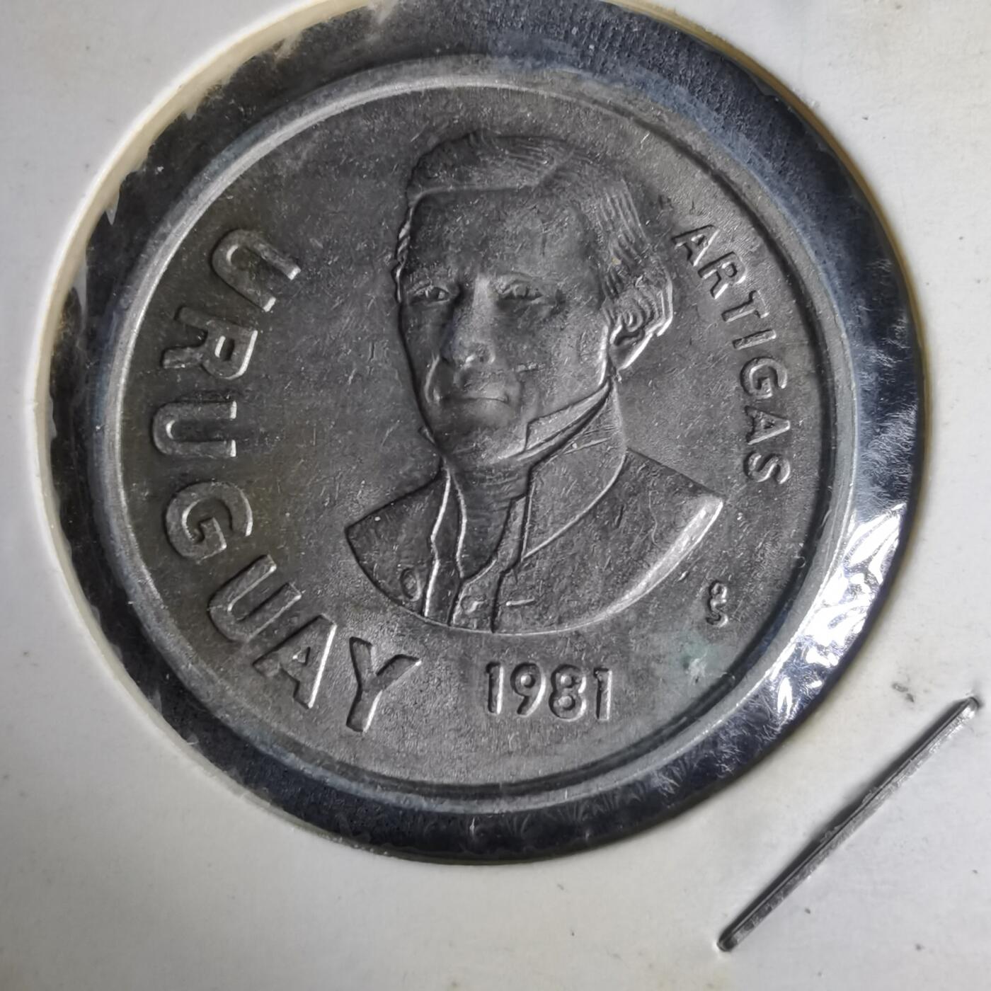 沼泽如烟--第1014场 乌拉圭1981年10比索