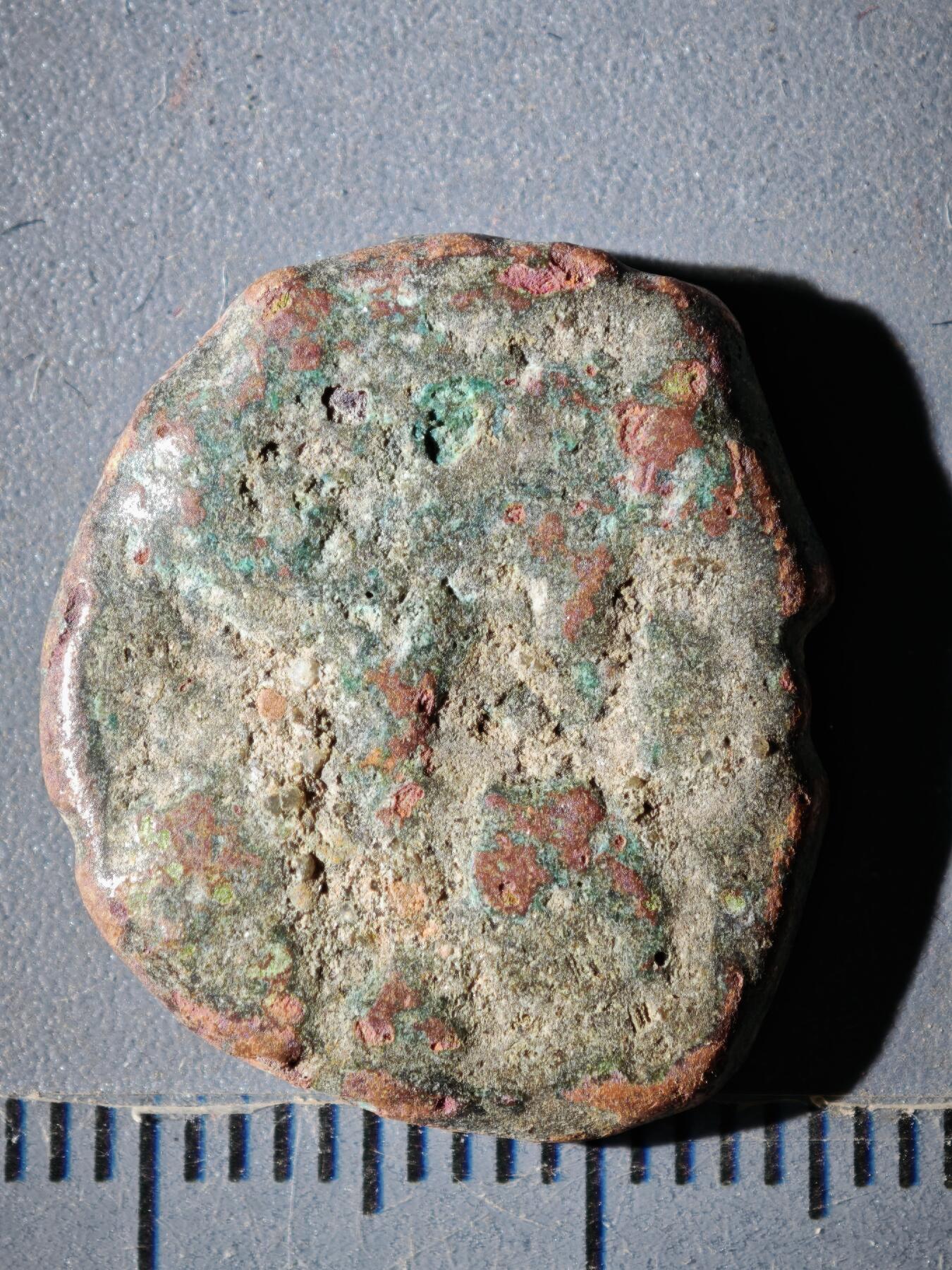 119期新疆红钱粟特钱币丝路钱币专场 B寄多罗王朝铜币