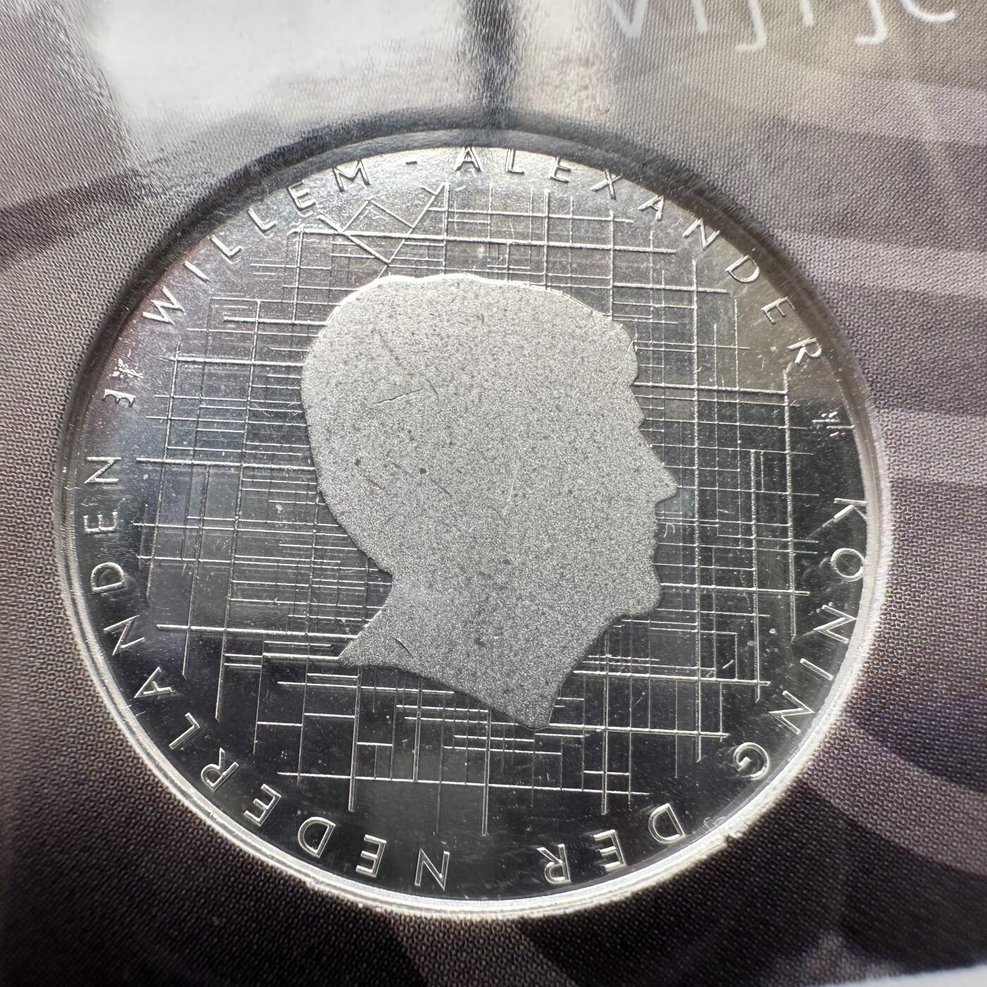 🌹外币初藏🌹🐯2026年第26场  各国纪念币专场 每周二四六晚8️⃣点 接代拍 荷兰2018年斯霍克兰岛世界遗产5欧元镀银纪念币，直径33mm，重10.5g