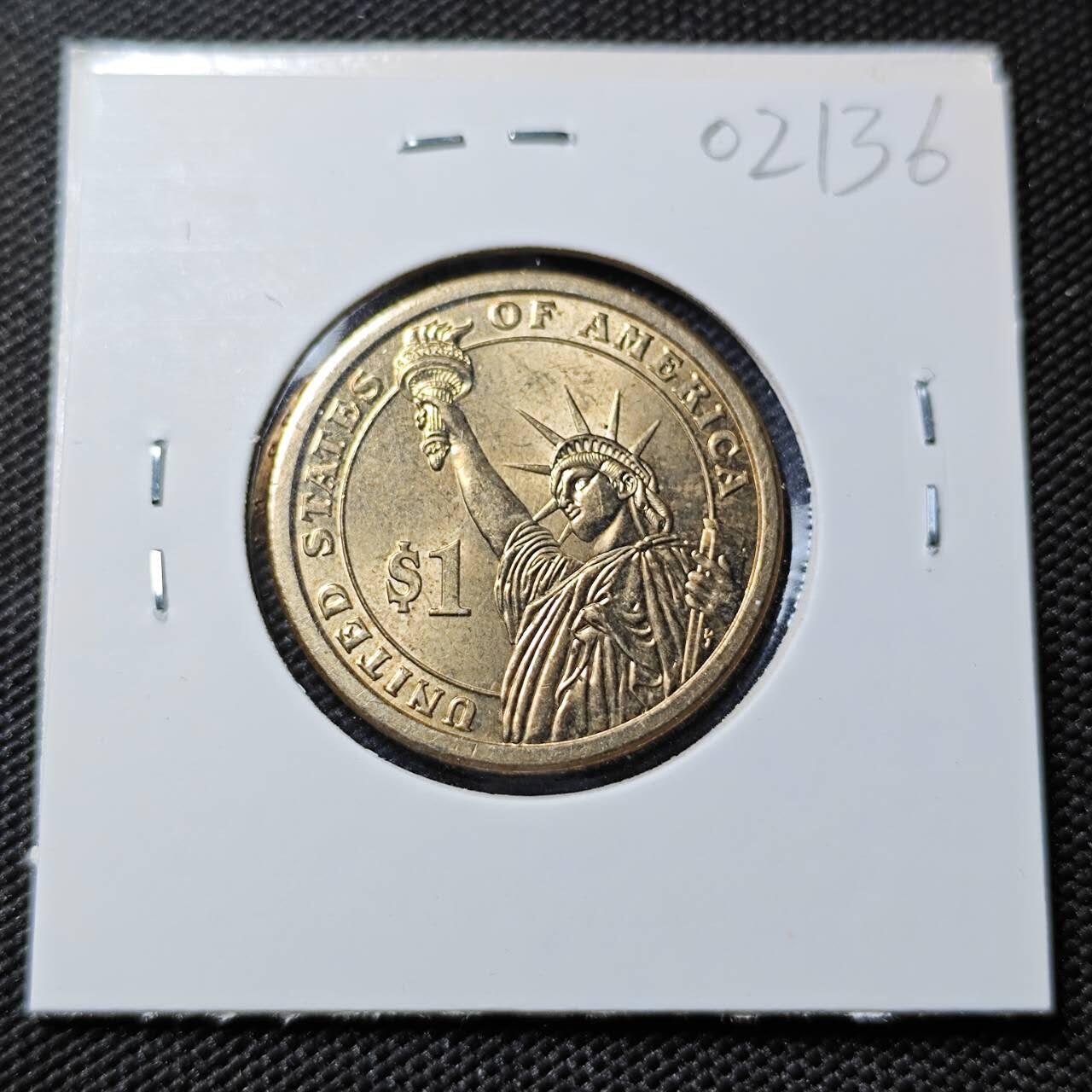 KK钱币收藏小铺   第402期 2月预留时间 周末发货  美国1元纪念币