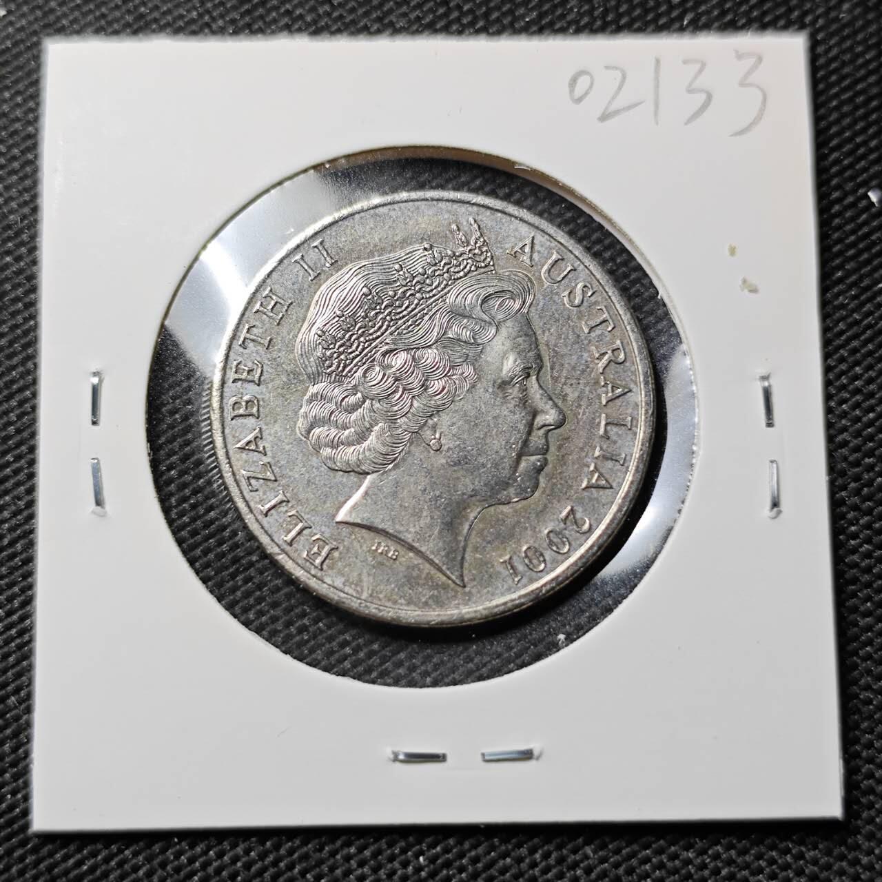 KK钱币收藏小铺   第402期 2月预留时间 周末发货  澳大利亚20分纪念币