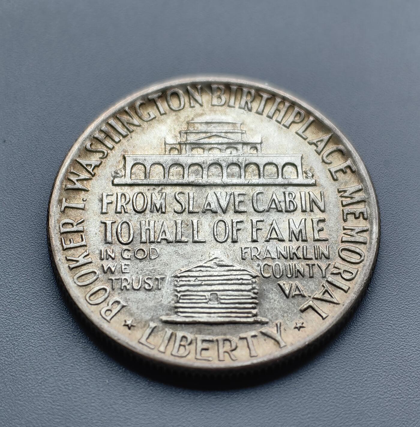 《崇甫堂》—外币小精品专场⑨ 美国1951年布克50美分银币 KM#198