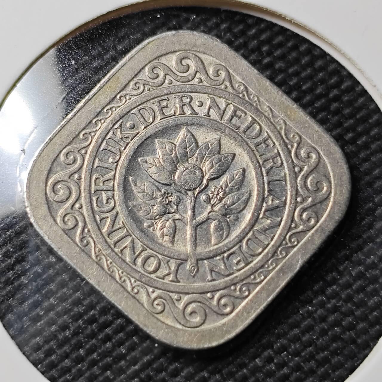 KK钱币收藏小铺   第402期 2月预留时间 周末发货  荷属安地列斯5分