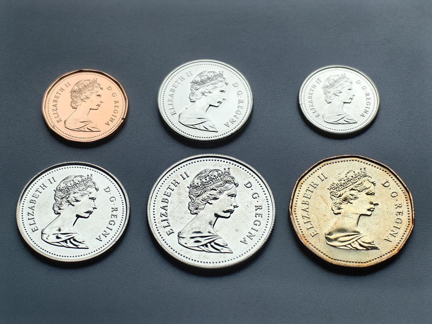 《崇甫堂》—外币小精品专场⑨ 加拿大1987年全套六枚组 KM#75.3