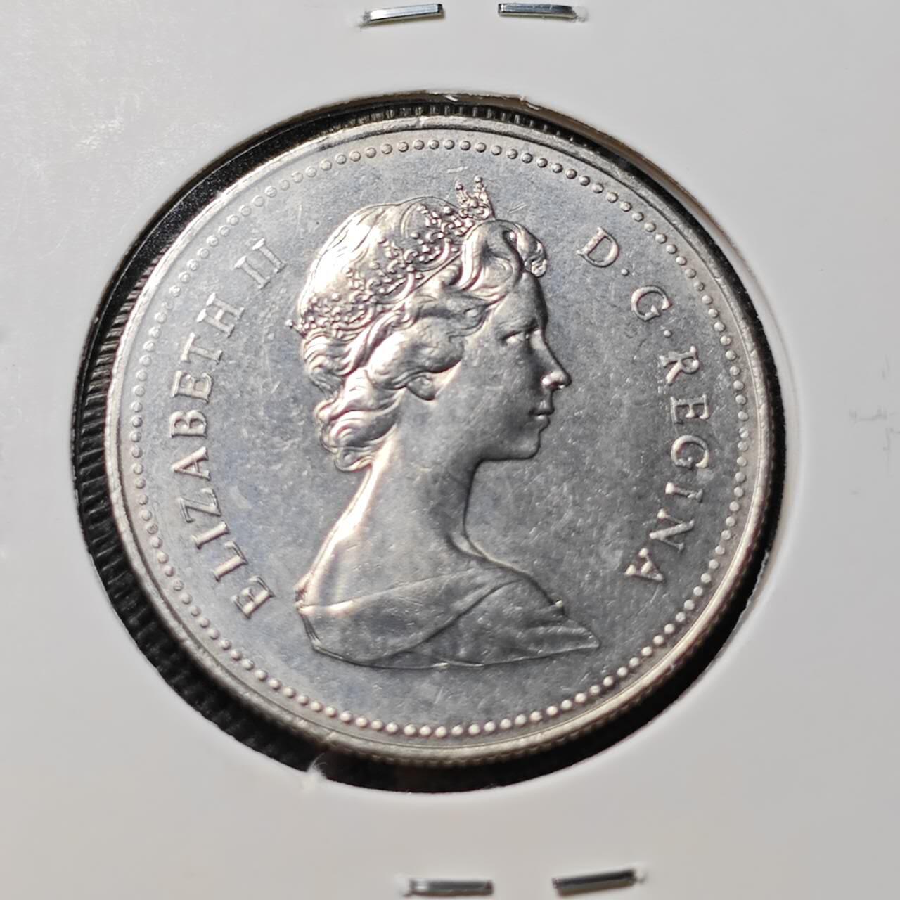 KK钱币收藏小铺   第403期 2月预留时间 周末发货 1981加拿大50分 