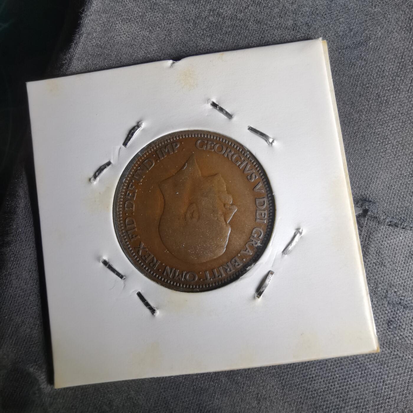 沼泽如烟--第1014场 英国1936年半便士