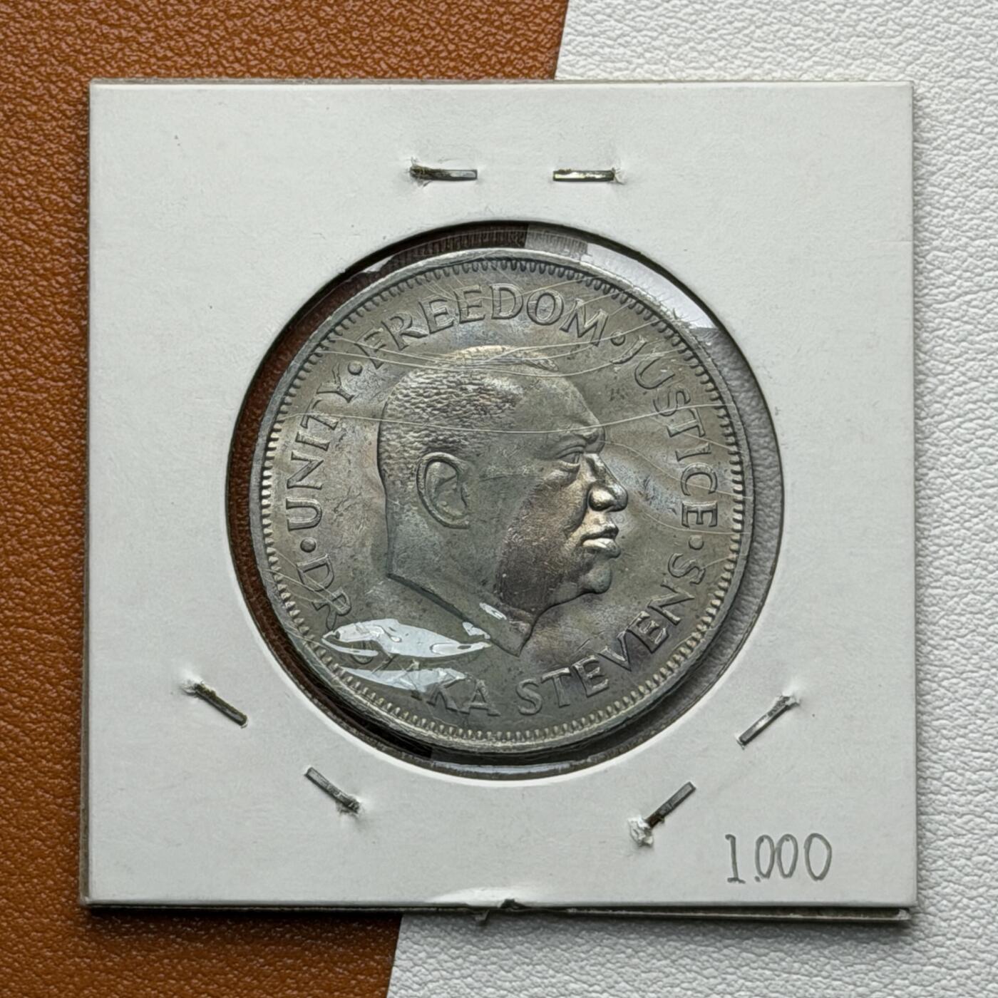 ＜星葵🌻钱币社＞硬币场·第71期·3月10日发货 塞拉利昂1972年50分硬币