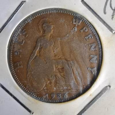 沼泽如烟--第1014场 - 英国1936年半便士