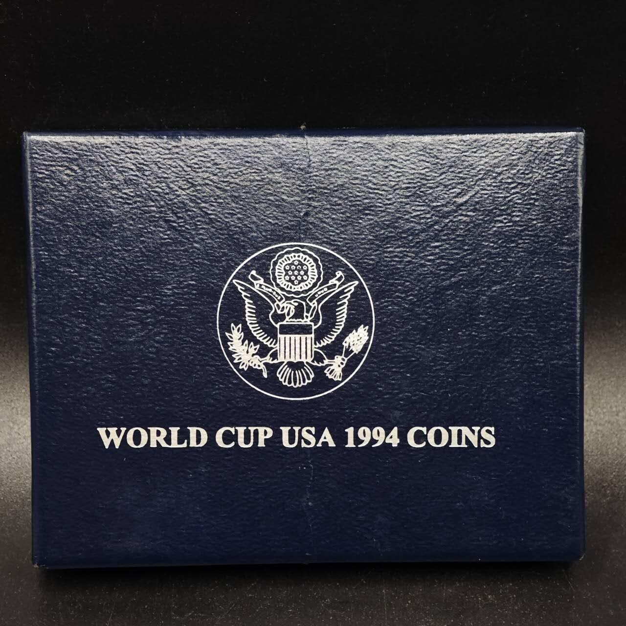 【淘币小摊】实时拍第八百七十七拍   散币场    每周一统一发货 美国1994面世界杯半美元精制纪念币