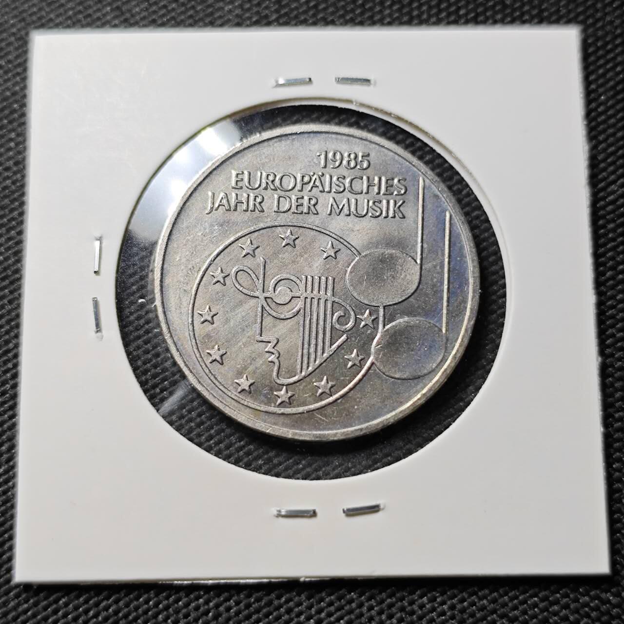 KK钱币收藏小铺   第403期 2月预留时间 周末发货  德国5马克纪念币