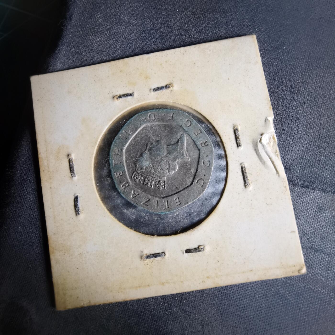 沼泽如烟--第1014场 英国1995年20便士