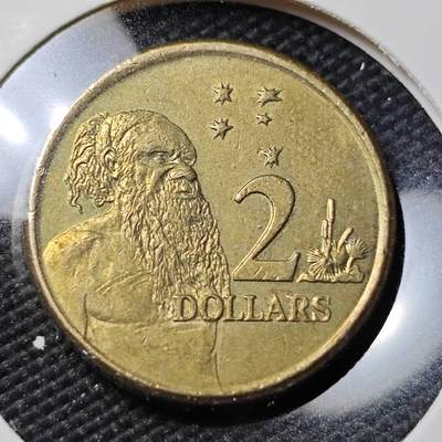 KK钱币收藏小铺   第402期 2月预留时间 周末发货 -  澳大利亚2元