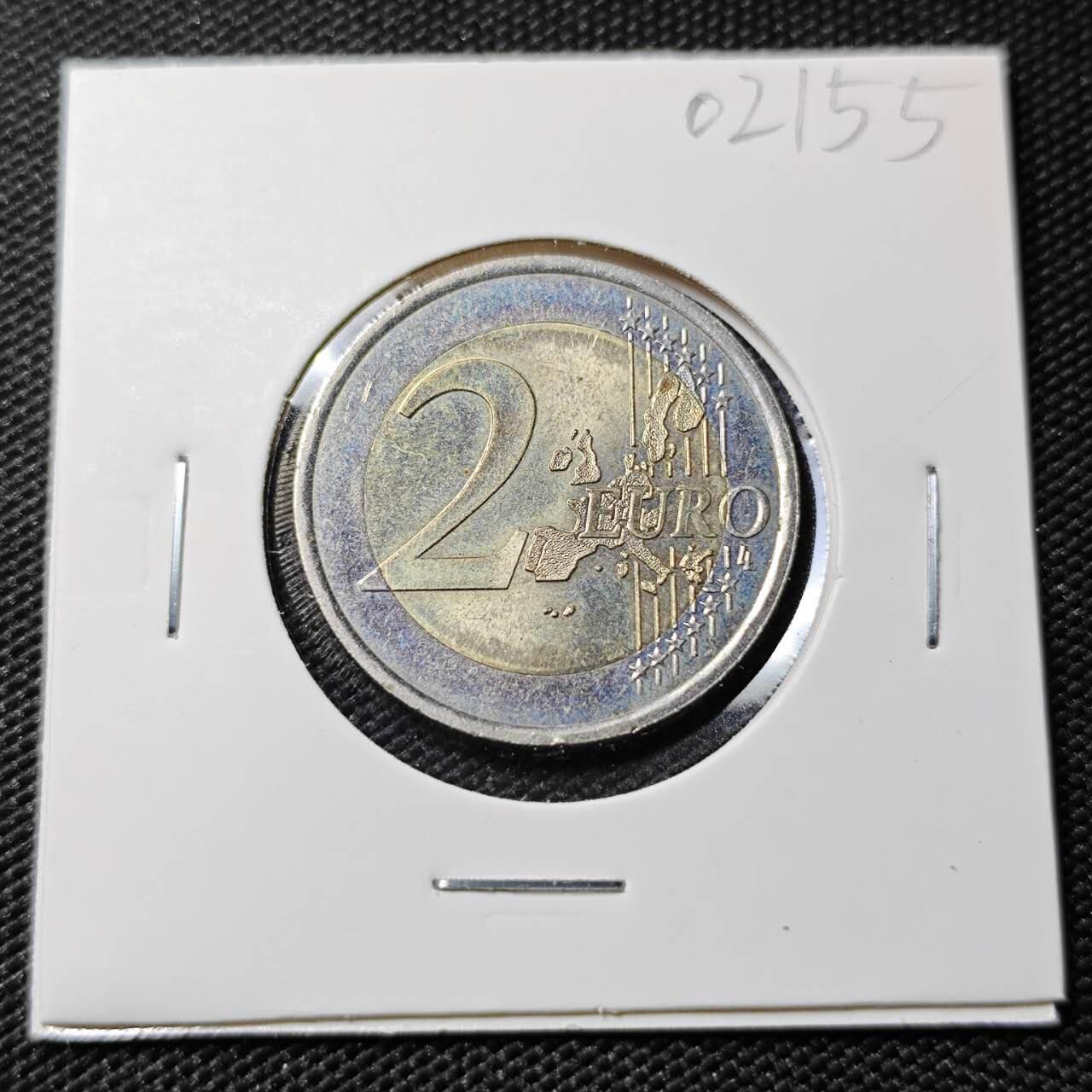 KK钱币收藏小铺   第402期 2月预留时间 周末发货  欧元2欧