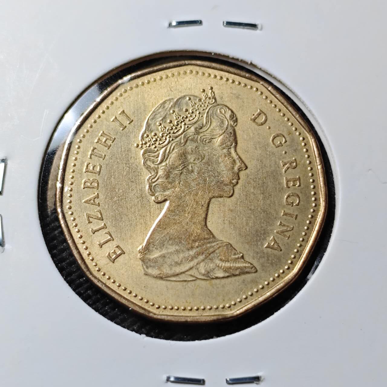 KK钱币收藏小铺   第402期 2月预留时间 周末发货  加拿大1元