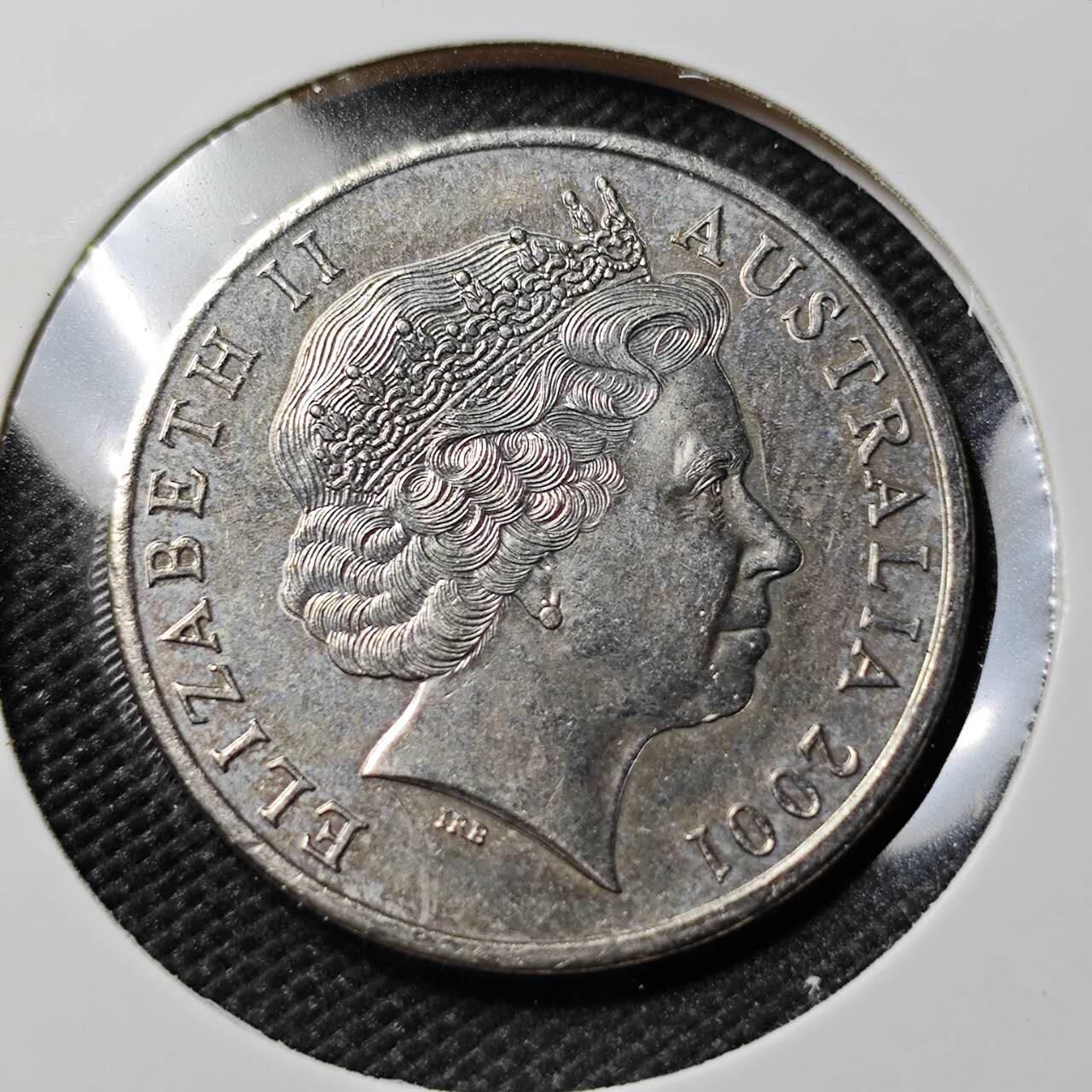 KK钱币收藏小铺   第402期 2月预留时间 周末发货  澳大利亚20分纪念币