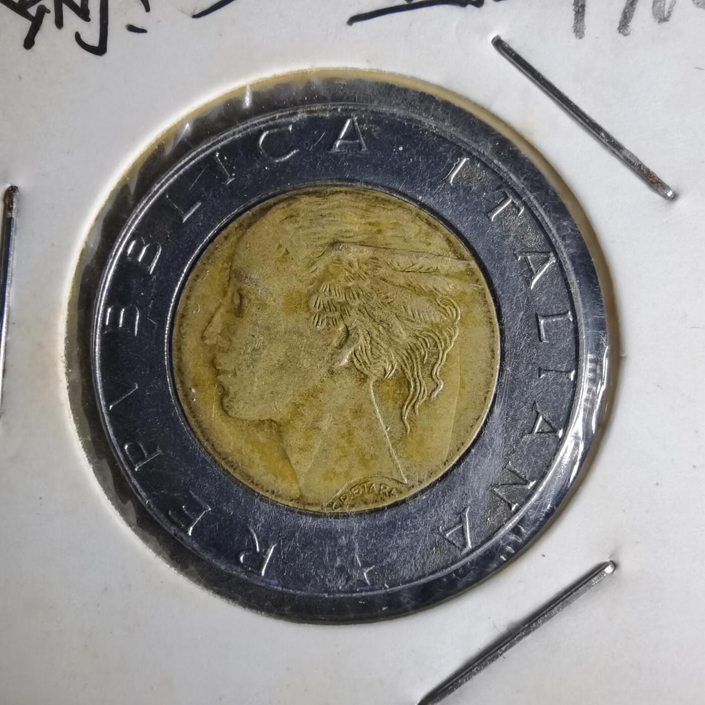 沼泽如烟--第1014场 意大利1990年500里拉