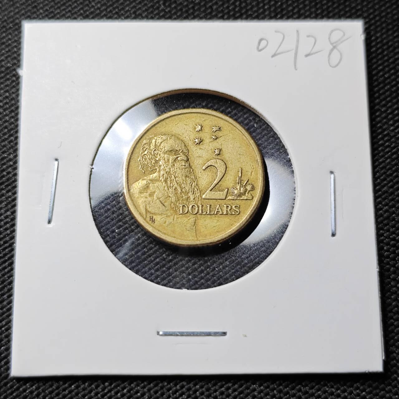 KK钱币收藏小铺   第402期 2月预留时间 周末发货  澳大利亚2元