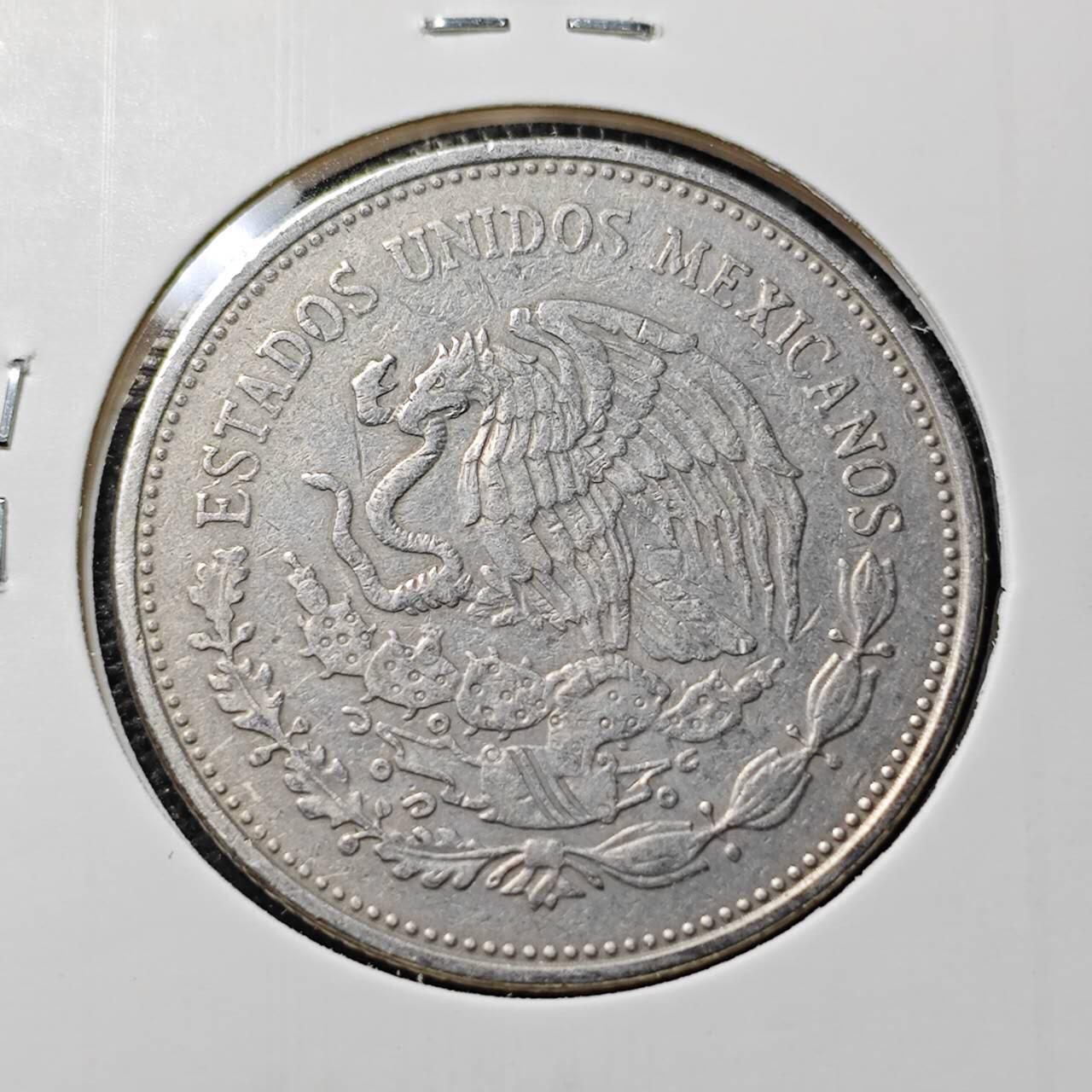 KK钱币收藏小铺   第402期 2月预留时间 周末发货  1988墨西哥5000比索纪念币