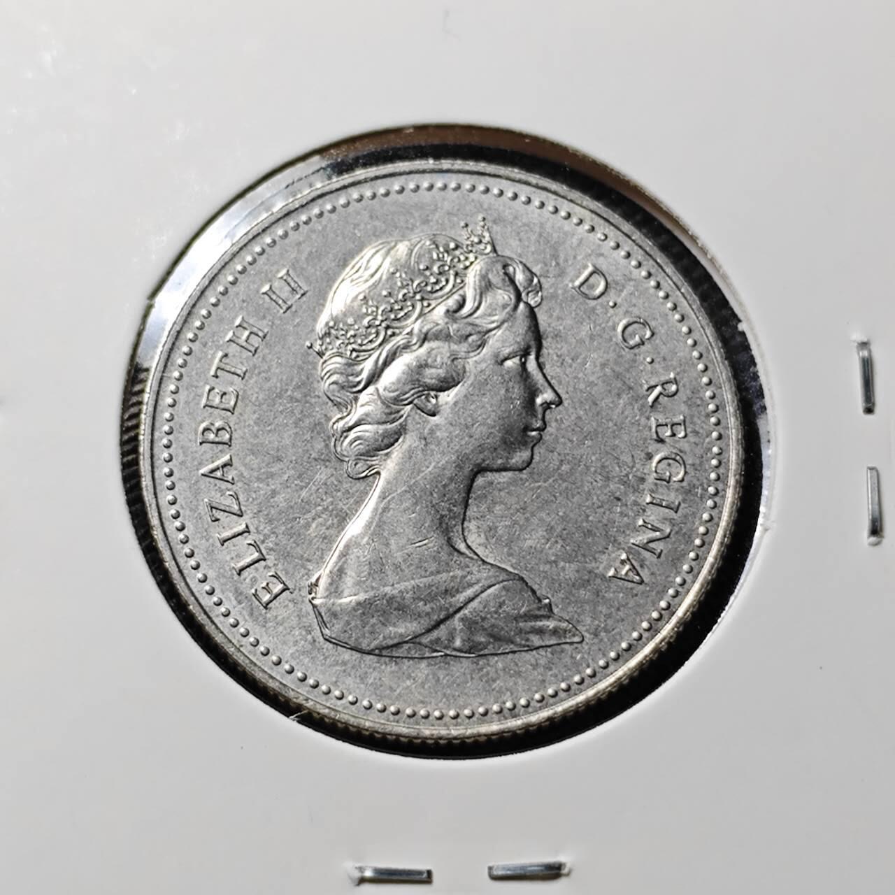 KK钱币收藏小铺   第402期 2月预留时间 周末发货  1981加拿大50分