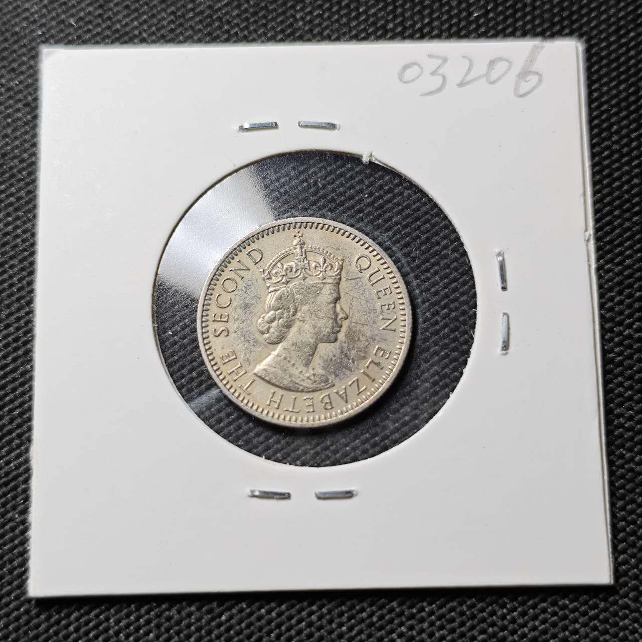 KK钱币收藏小铺   第403期 2月预留时间 周末发货 1958斐济6便士 