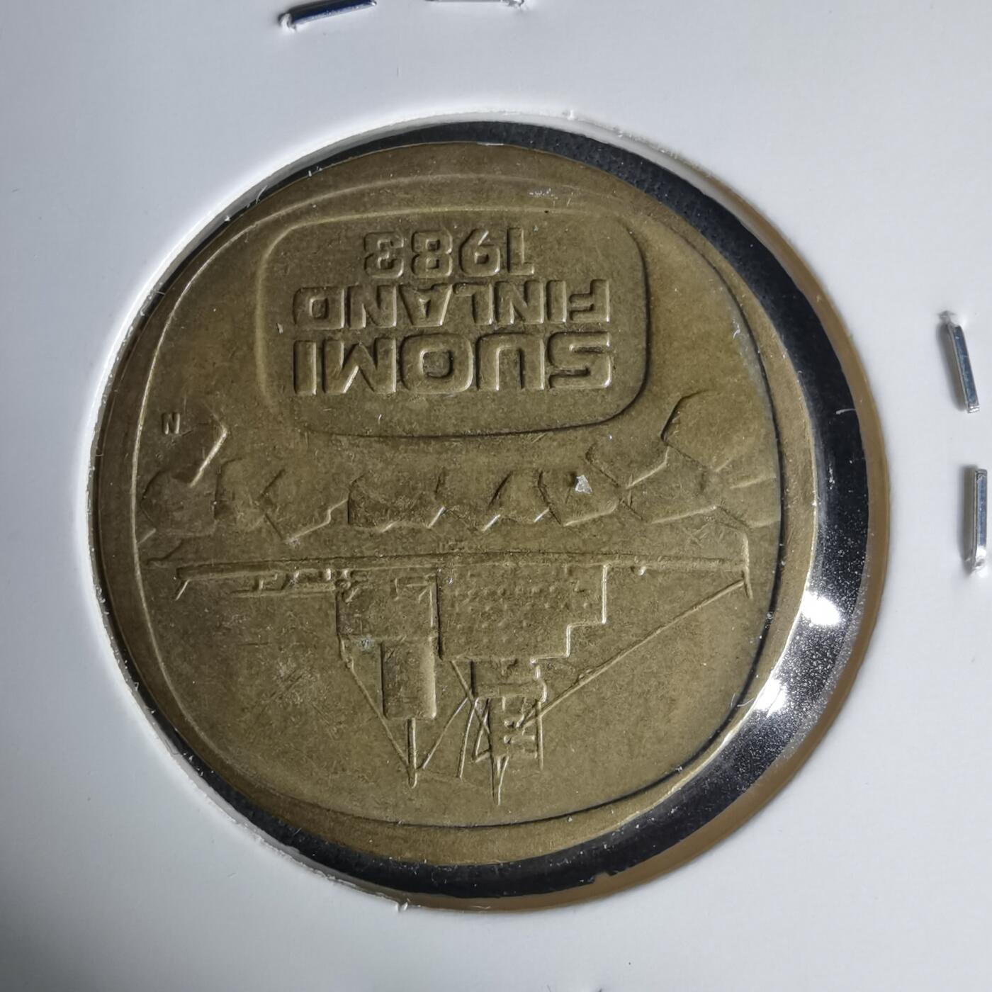 沼泽如烟--第1015场 芬兰1983年5马克