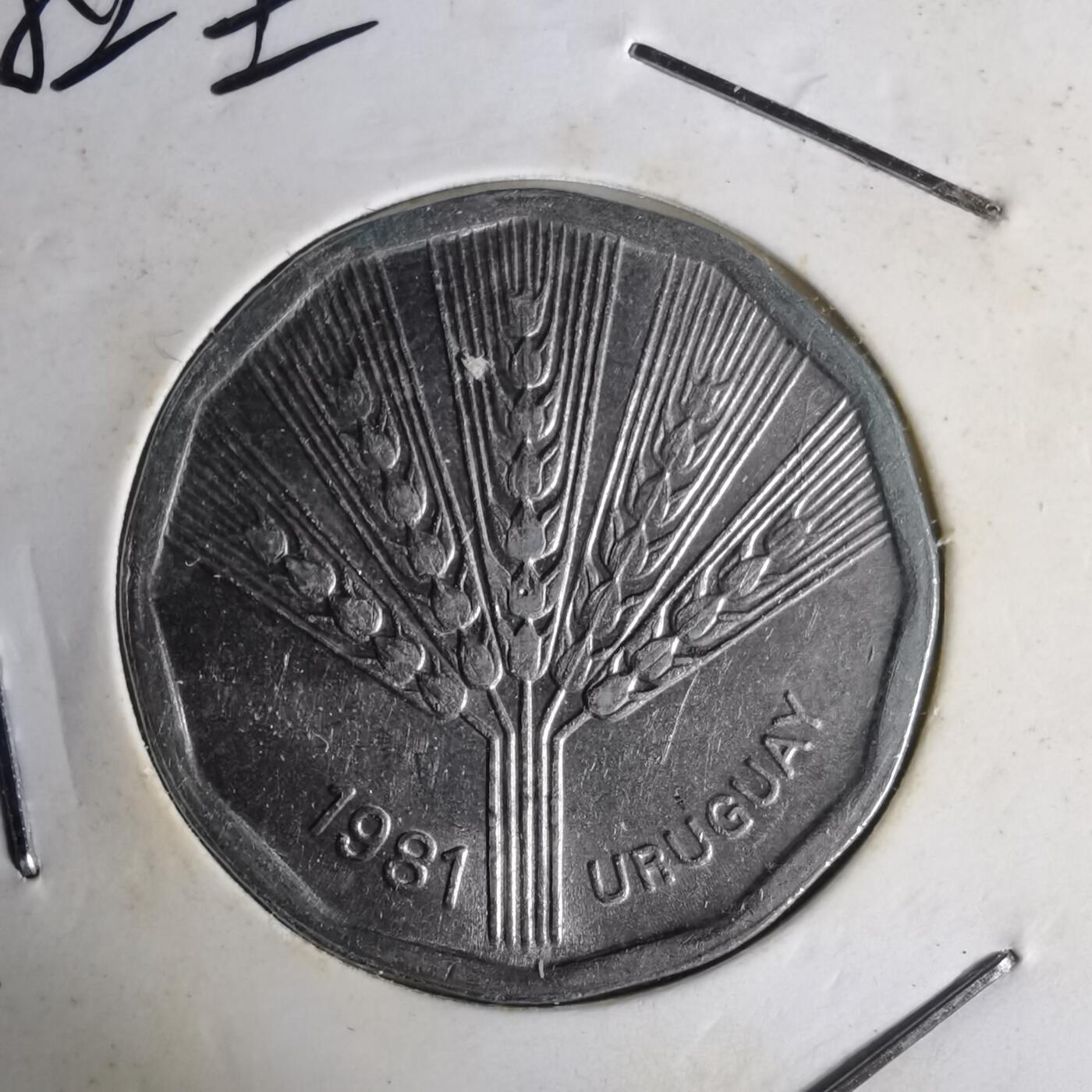 沼泽如烟--第1014场 乌拉圭1981年2比索