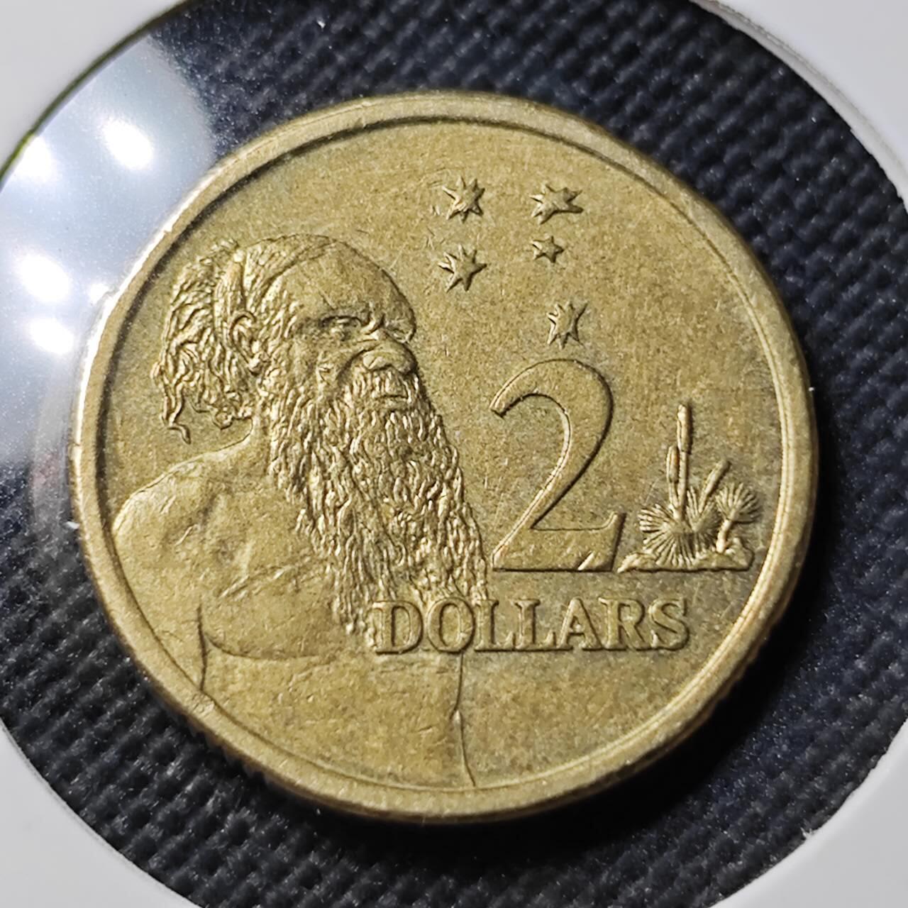 KK钱币收藏小铺   第403期 2月预留时间 周末发货  澳大利亚2元