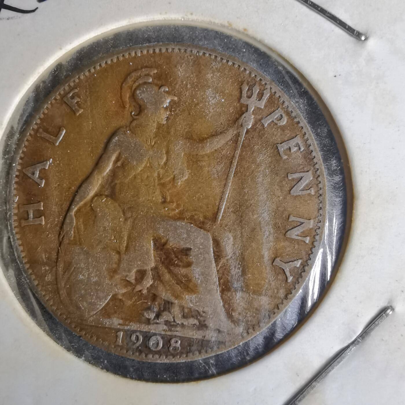 沼泽如烟--第1014场 英国1908年半便士