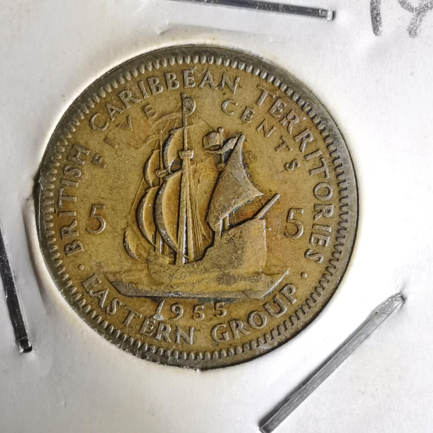 沼泽如烟--第1014场 东加勒比1955年五分