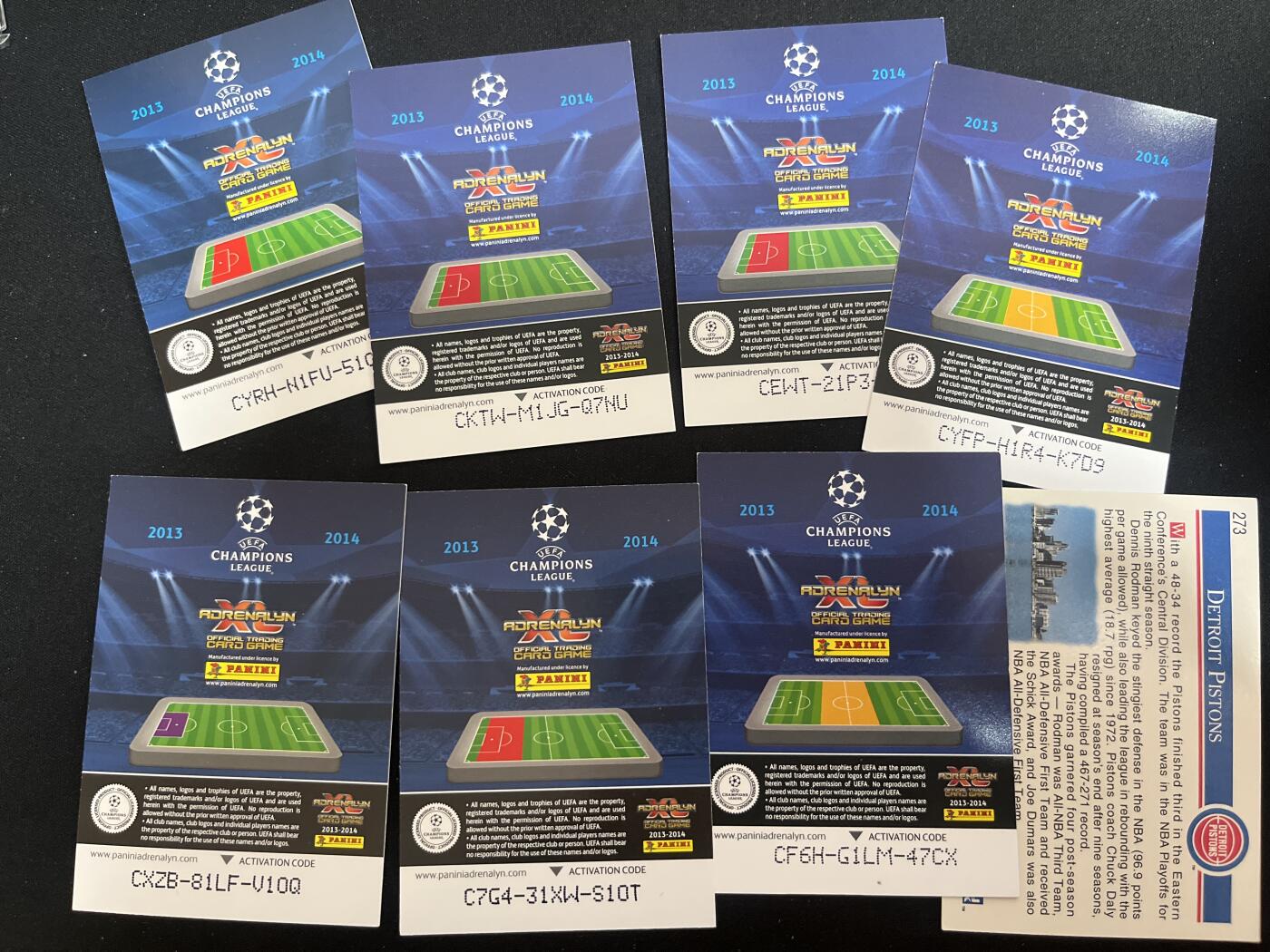 欢迎送拍、零成本上架，释放现金流，合理分配上拍卡品 【普卡】球星卡8张