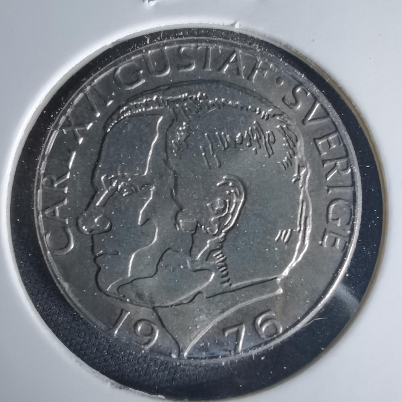 沼泽如烟--第1015场 瑞典1976年1克朗