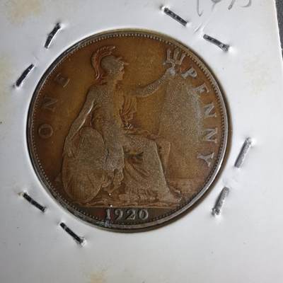 沼泽如烟--第1014场 - 英国1920年1便士