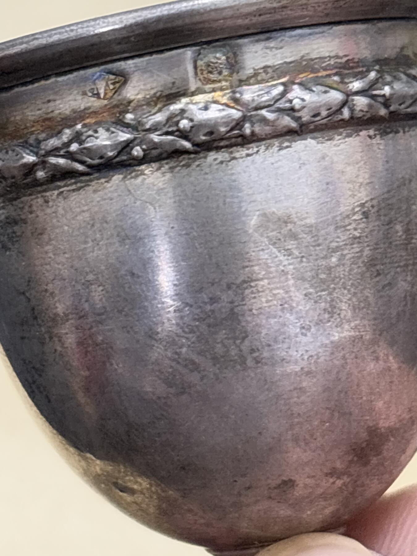 文馨钱币收藏第 296 场，长期接代拍业务 海外回流银杯四个 73 克