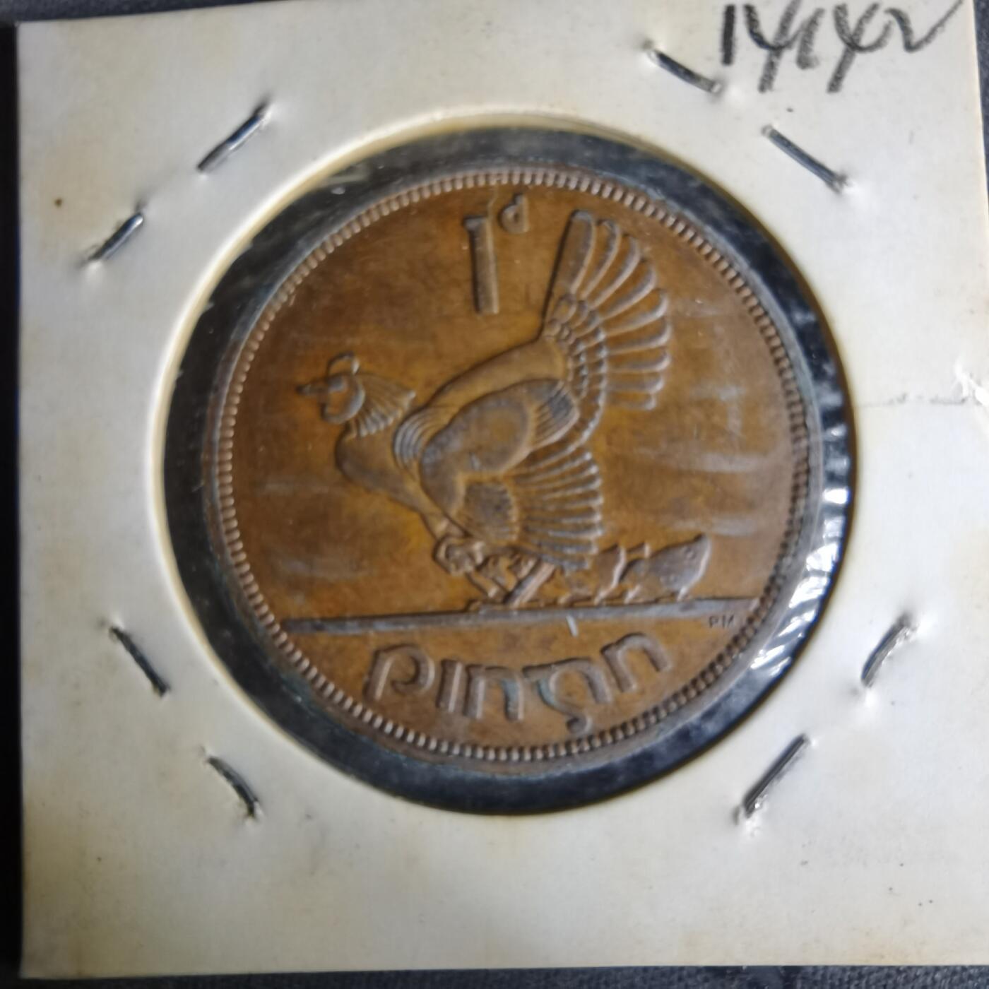 沼泽如烟--第1014场 爱尔兰1968年1便士