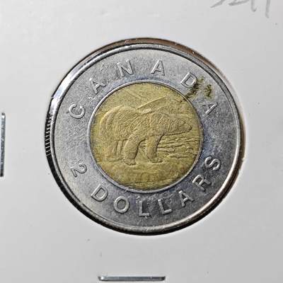 KK钱币收藏小铺   第403期 2月预留时间 周末发货 - 1996加拿大2元