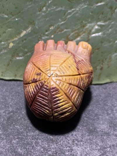 精美亚光盐源玛瑙手工雕刻“知足常乐”吊坠一颗 - 精美亚光盐源玛瑙手工雕刻“知足常乐”吊坠一颗