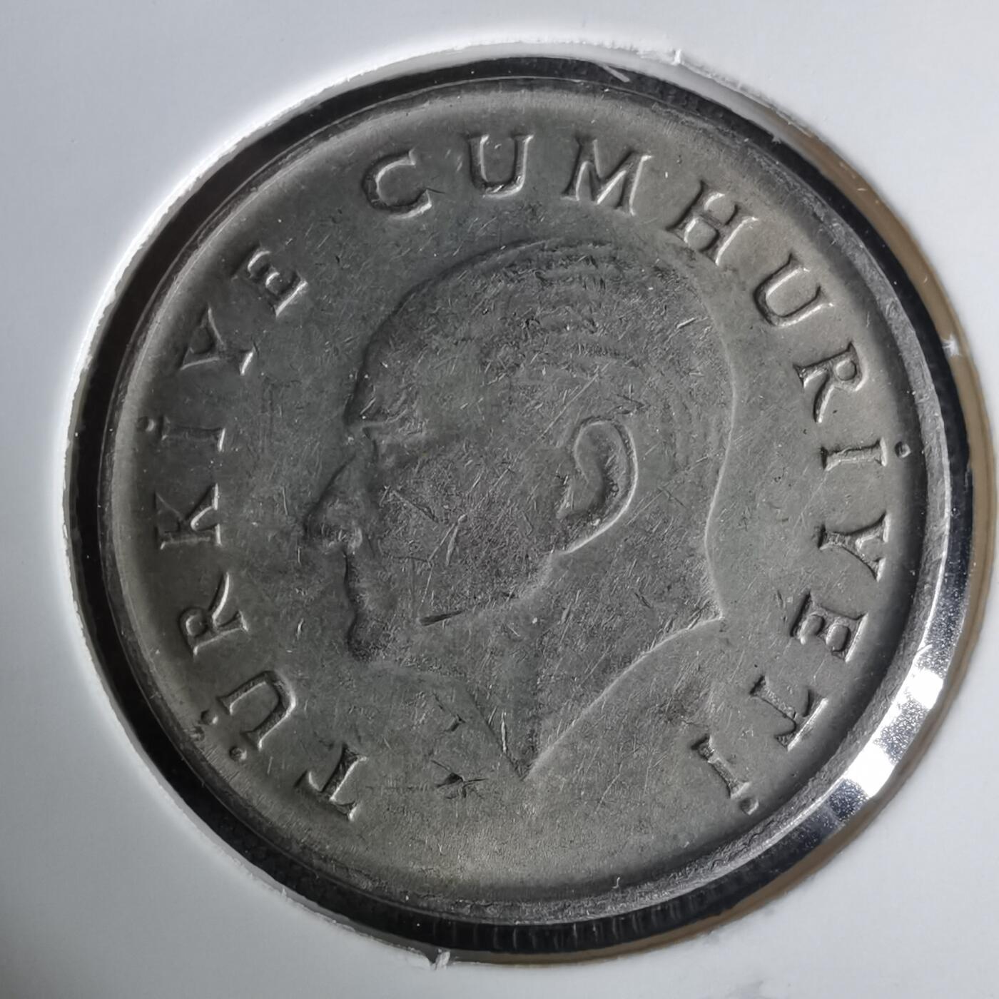 沼泽如烟--第1015场 土耳其1985年50里拉