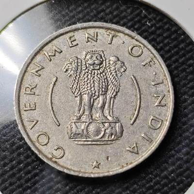 KK钱币收藏小铺   第402期 2月预留时间 周末发货 -  1954印度1/4卢比