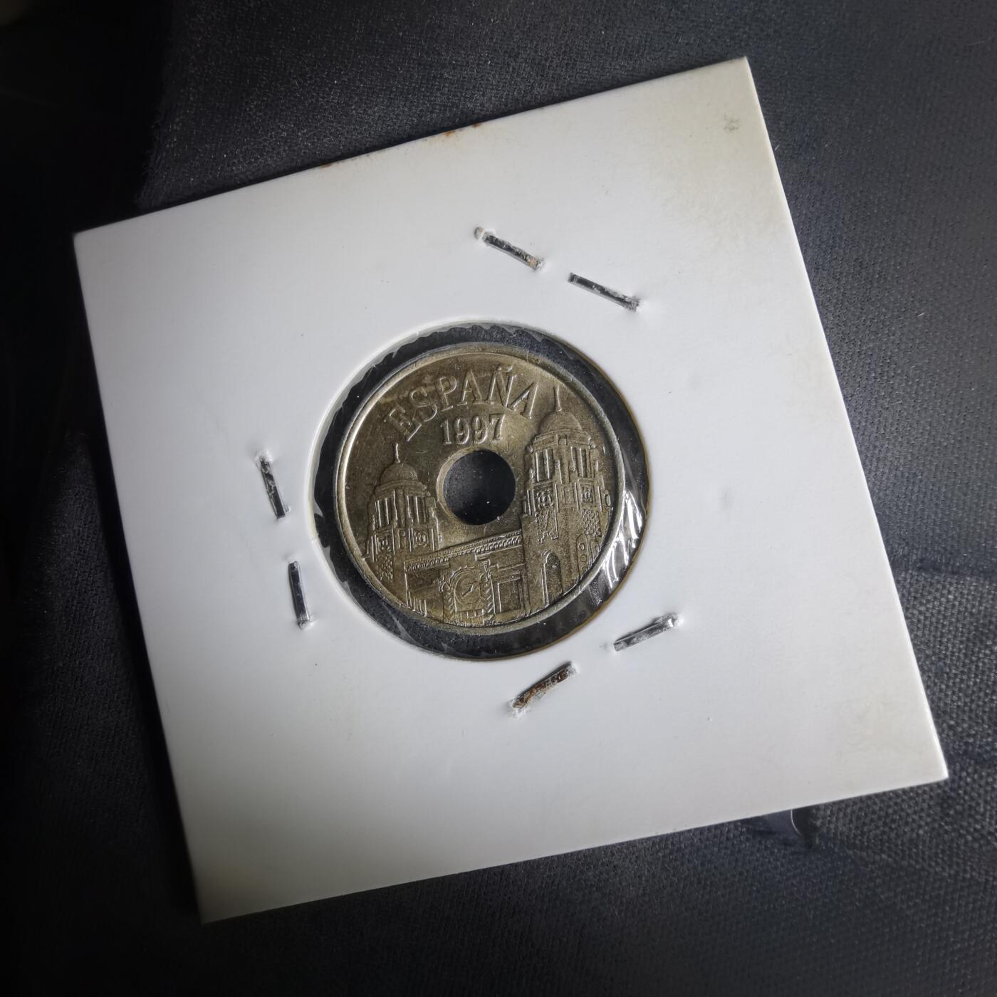 沼泽如烟--第1014场 西班牙25比塞塔纪念币