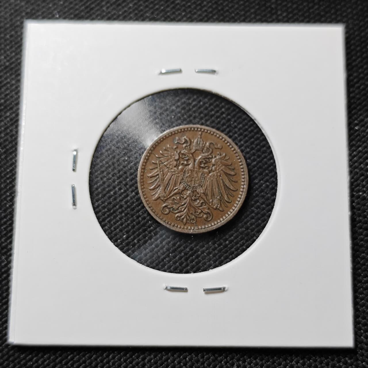 KK钱币收藏小铺   第403期 2月预留时间 周末发货  奥地利1格罗申铜币