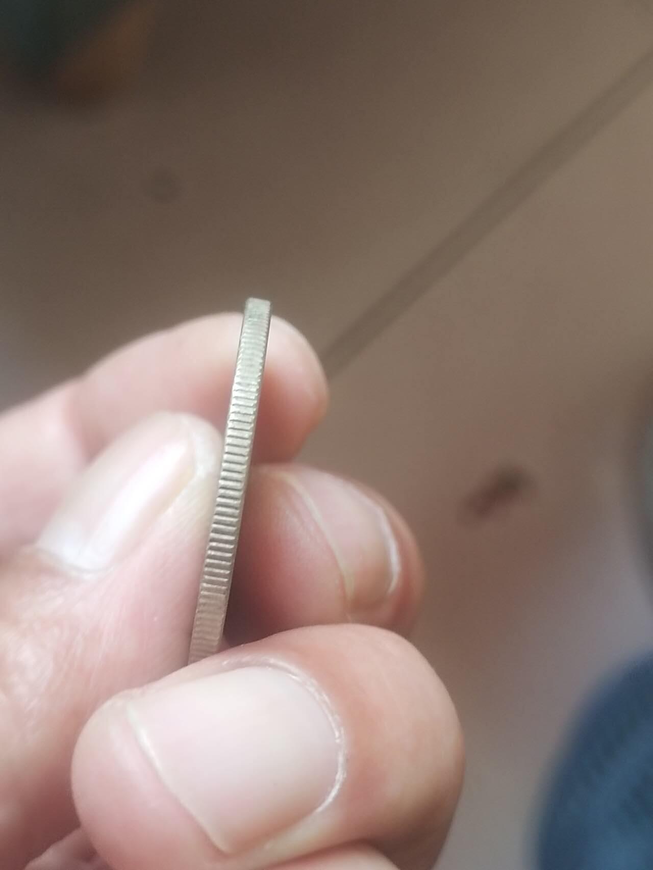 评级币 纪念币 硬币 1981年 长城币壹圆。原光五彩。