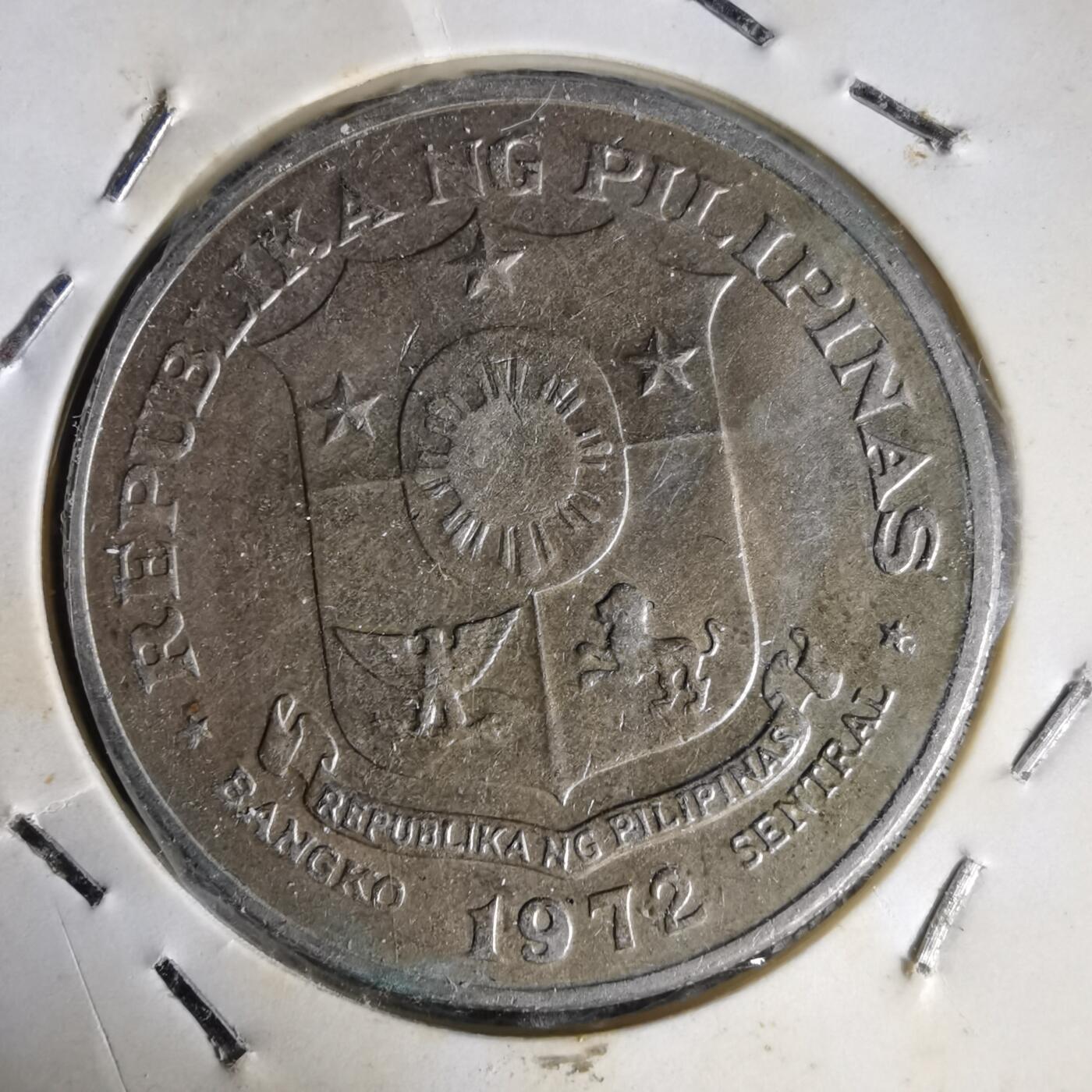 沼泽如烟--第1014场 菲律宾1972年1比索