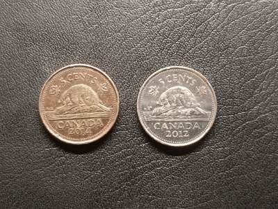 荟藏特别场次第六期——“社长的钢镚堆” - 加拿大5分两枚