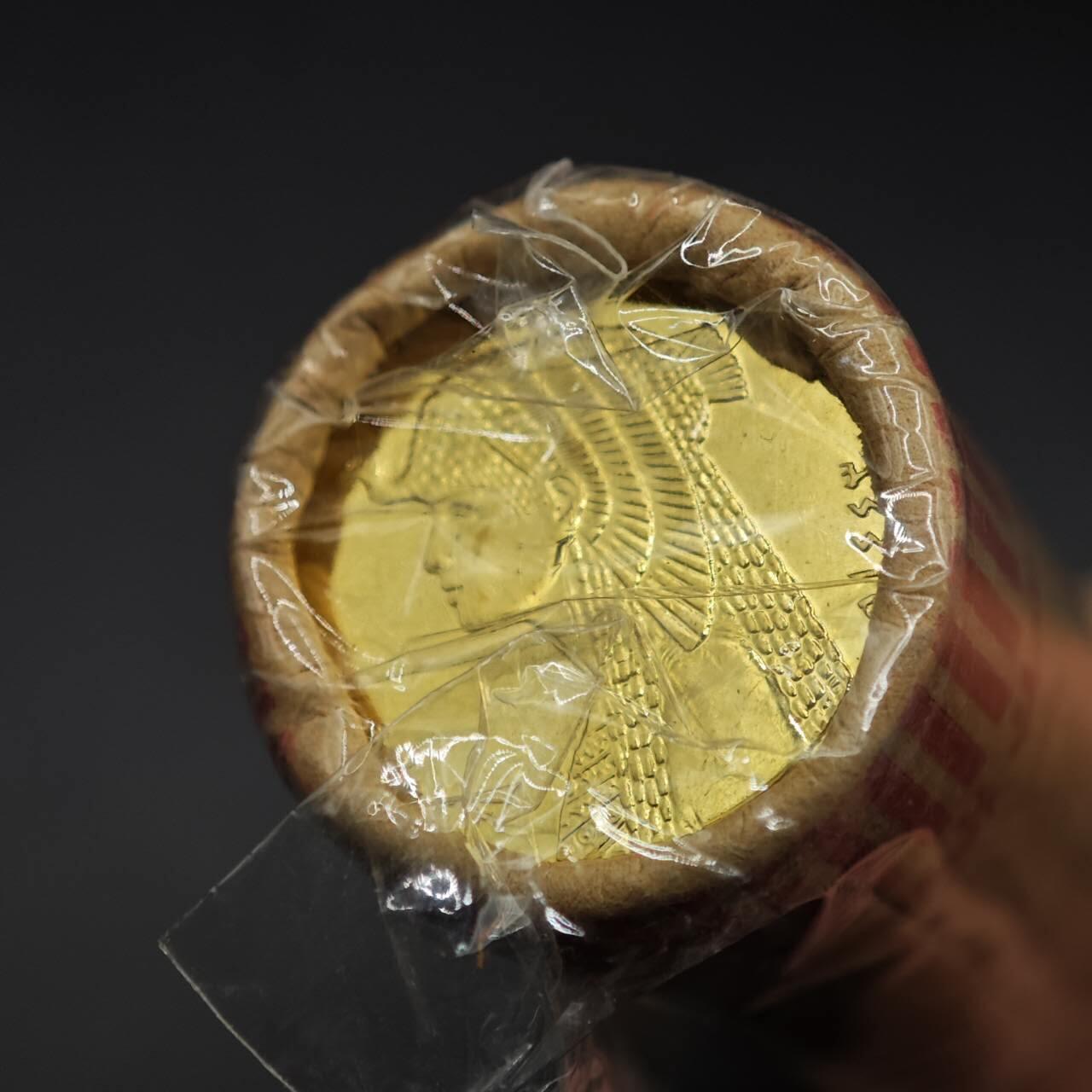 【淘币小摊】实时拍第八百七十七拍   散币场    每周一统一发货 埃及50皮阿斯特一卷40枚