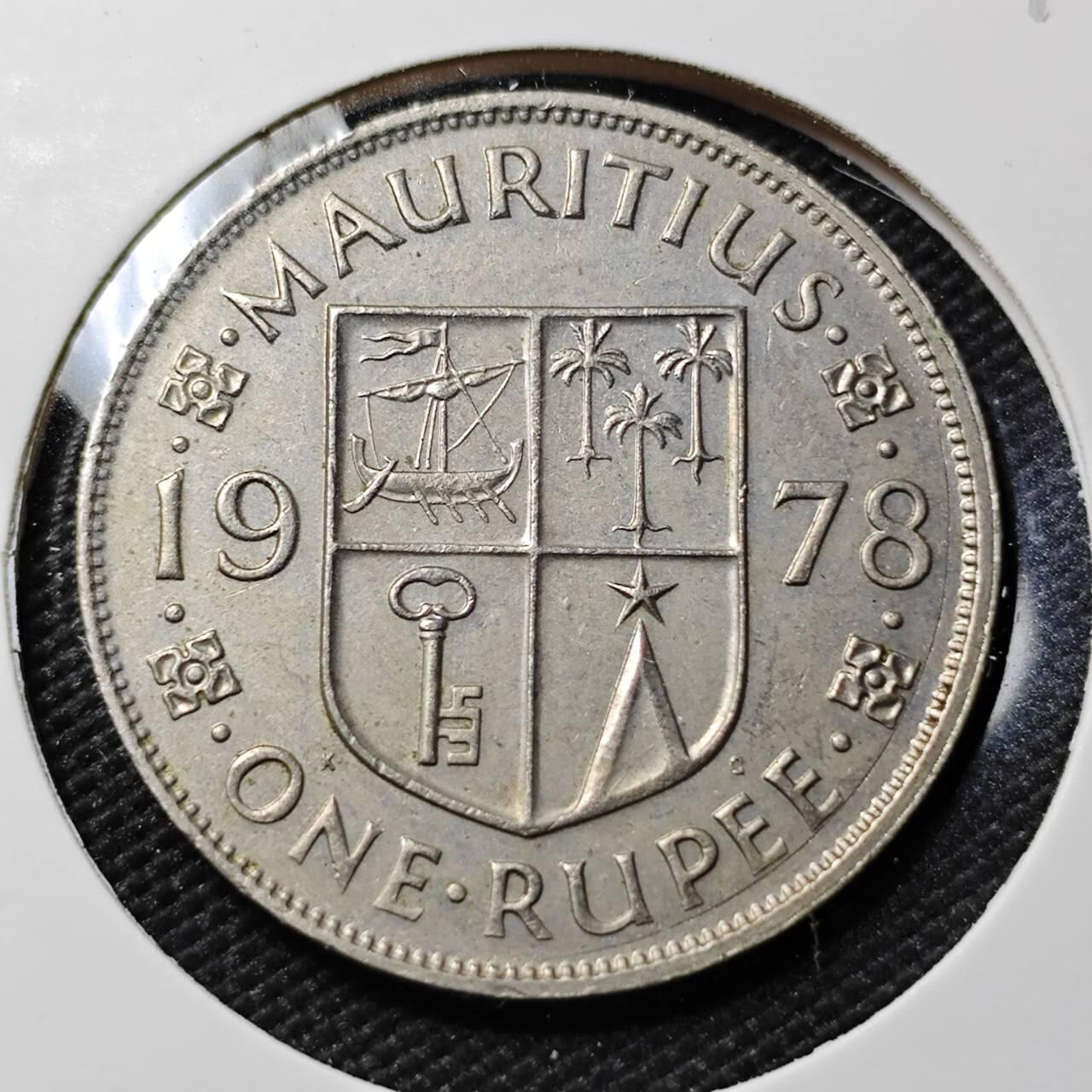 KK钱币收藏小铺   第402期 2月预留时间 周末发货  1978英属塞浦路斯1卢比