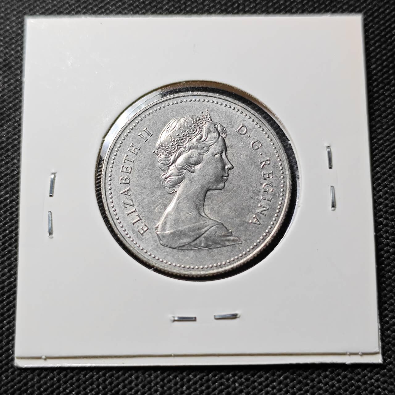 KK钱币收藏小铺   第402期 2月预留时间 周末发货  1981加拿大50分