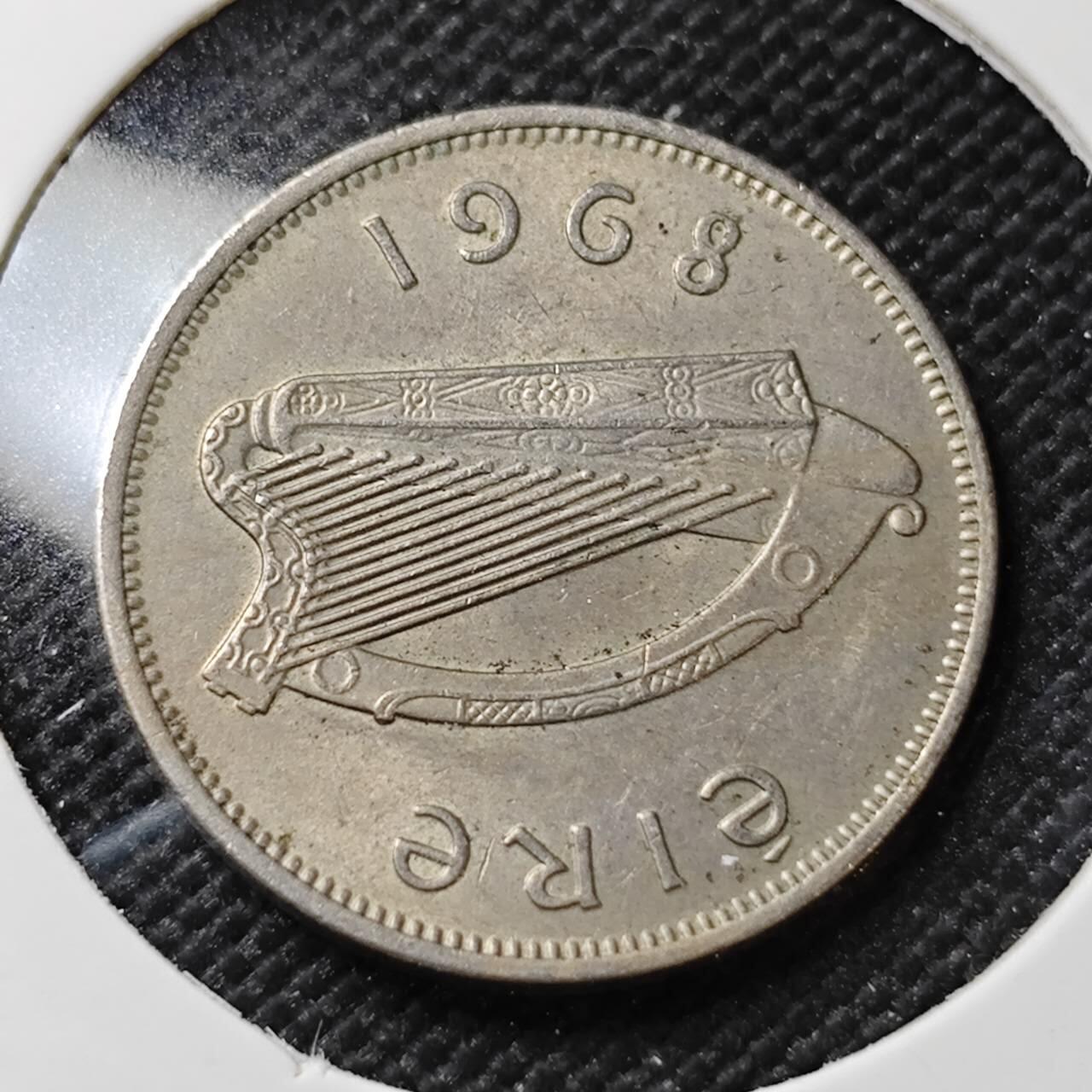 KK钱币收藏小铺   第403期 2月预留时间 周末发货  爱尔兰6便士铜币